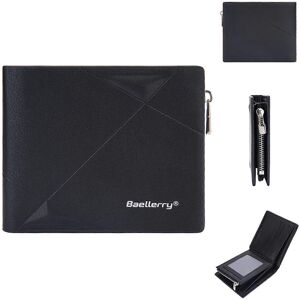 Unbranded (Black, One size) Vintage Men Wallet Bifold Business Card Coin Purse PU Leather Unbranded (Black, One size) Vintage Men Wallet Bifold Business Card Coin Purse PU Leather