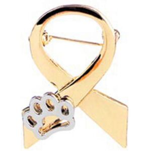 Unbranded (Gold, One size) Trendy Zinc Alloy Pet Paw Printed Collar Pin Ribbon Tie Brooch Unbranded (Gold, One size) Trendy Zinc Alloy Pet Paw Printed Collar Pin Ribbon Tie Brooch