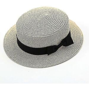 Kikidex (Yellow, One size) Womens Straw Boater Hat Sun Visor Wide Brim Beach Hats Kikidex (Yellow, One size) Womens Straw Boater Hat Sun Visor Wide Brim Beach Hats