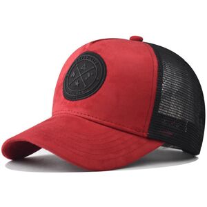 Unbranded (Red) With Cotton Cap Embroidered Geometric Design Sun Protection Hat For Daily Unbranded (Red) With Cotton Cap Embroidered Geometric Design Sun Protection Hat For Daily