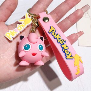 Unbranded (Jigglypuff) Cute Pikachu Jigglypuff Charmander Keychain Silicone Figure Cartoon Unbranded (Jigglypuff) Cute Pikachu Jigglypuff Charmander Keychain Silicone Figure Cartoon