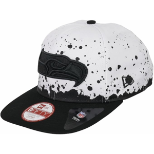 (S/M) Seattle Seahawks Adult Cap New Era NFL 9Fifty Splatter Hat - New (S/M) Seattle Seahawks Adult Cap New Era NFL 9Fifty Splatter Hat - New