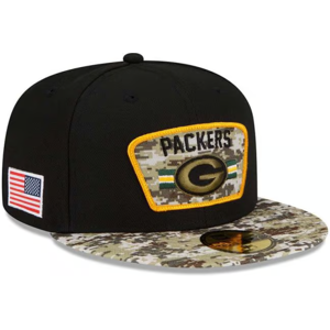 (Size 7) Green Bay Packers NFL Cap Adult New Era American Football Fitted Hat - (Size 7) Green Bay Packers NFL Cap Adult New Era American Football Fitted Hat -