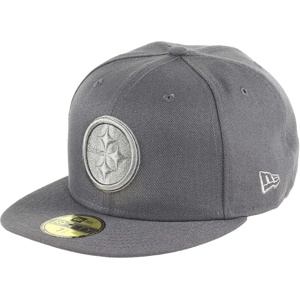 (Size 7 3/8 (58.7cm)) Pittsburgh Steelers NFL Snapback New Era Adult Cap Hat - N (Size 7 3/8 (58.7cm)) Pittsburgh Steelers NFL Snapback New Era Adult Cap Hat - N