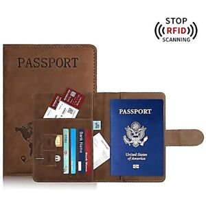 Unbranded For Rfid Blocking Passport Holder Pu Leather Travel Wallet With Magnetic Closure Unbranded For Rfid Blocking Passport Holder Pu Leather Travel Wallet With Magnetic Closure