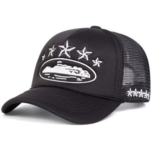 Unbranded (Black, one-size) Star Pattern Mesh Baseball Cap, Sports Outdoor Trucker Style H Unbranded (Black, one-size) Star Pattern Mesh Baseball Cap, Sports Outdoor Trucker Style H