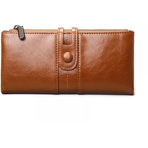 Unbranded Women's Large Vintage Leather Purse with RFID Protection, Many Compartments, 13 Unbranded Women's Large Vintage Leather Purse with RFID Protection, Many Compartments, 13