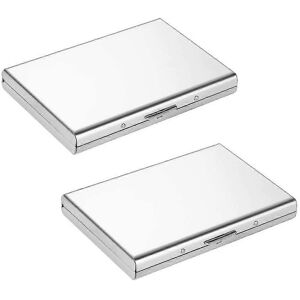 Unbranded Metal Card Holder, 6 PVC Slot Protection, Stainless Steel Latch Wallet Unbranded Metal Card Holder, 6 PVC Slot Protection, Stainless Steel Latch Wallet