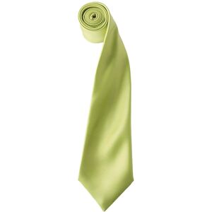 (One Size, Lime) Premier Mens Plain Satin Tie (Narrow Blade) (Pack of 2) (One Size, Lime) Premier Mens Plain Satin Tie (Narrow Blade) (Pack of 2)