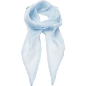 (One Size, Light Blue) Premier Unisex Adult Colours Chiffon Scarf (One Size, Light Blue) Premier Unisex Adult Colours Chiffon Scarf