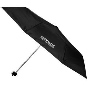 (One Size, Black) Regatta 19in Folding Umbrella (One Size, Black) Regatta 19in Folding Umbrella