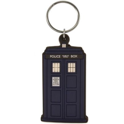 Pyramid International Doctor Who Rubber Tardis Keychain - Official Pyramid International Doctor Who Rubber Tardis Keychain - Official