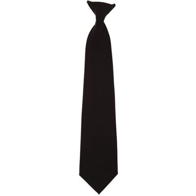 (One Size, Black) Yoko Clip-On Tie (One Size, Black) Yoko Clip-On Tie