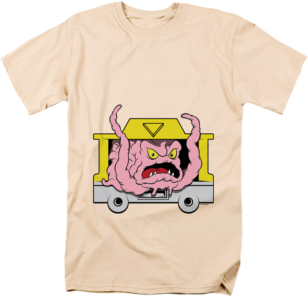 Teestone (XXL, Cream) Krang Costume Teenage Mutant Ninja Turtles T-Shirt