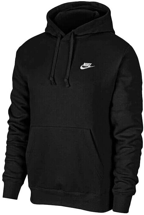 (Black, Hoodie) NIKE Club Mens Full Tracksuits Hoodie Joggers Casual Sweat Gym B