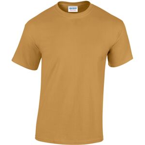 (L, Old Gold) Gildan Mens Heavy Cotton Short Sleeve T-Shirt (L, Old Gold) Gildan Mens Heavy Cotton Short Sleeve T-Shirt