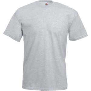 (S, Heather Grey) Fruit Of The Loom Mens Valueweight Short Sleeve T-Shirt (S, Heather Grey) Fruit Of The Loom Mens Valueweight Short Sleeve T-Shirt