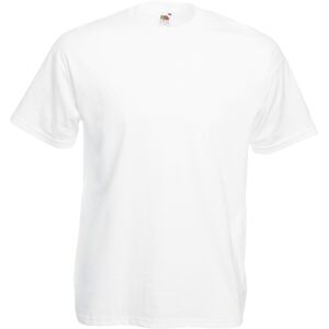 (4XL, White) Fruit Of The Loom Mens Valueweight Short Sleeve T-Shirt (4XL, White) Fruit Of The Loom Mens Valueweight Short Sleeve T-Shirt