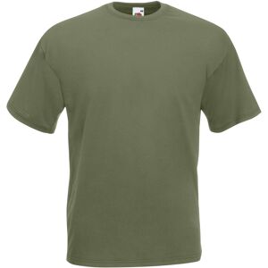 (XL, Classic Olive) Fruit Of The Loom Mens Valueweight Short Sleeve T-Shirt (XL, Classic Olive) Fruit Of The Loom Mens Valueweight Short Sleeve T-Shirt