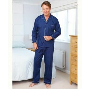 Louise201616 (Navy, 5XL) New Mens Champion Plain Poly Cotton Pyjamas Traditional Night Dress Louise201616 (Navy, 5XL) New Mens Champion Plain Poly Cotton Pyjamas Traditional Night Dress