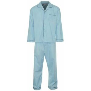 Louise201616 (Blue, 4XL) New Mens Champion Plain Poly Cotton Pyjamas Traditional Night Dress Louise201616 (Blue, 4XL) New Mens Champion Plain Poly Cotton Pyjamas Traditional Night Dress