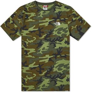 (Camouflage, M) The North Face Mens TNF Short Sleeve Tee Cotton T Shirt Crew Nec (Camouflage, M) The North Face Mens TNF Short Sleeve Tee Cotton T Shirt Crew Nec
