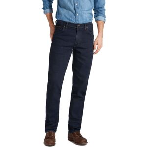 (42W 34L) Wrangler Texas Stretch Authentic Straight Leg Mens Jeans - Blue Black (42W 34L) Wrangler Texas Stretch Authentic Straight Leg Mens Jeans - Blue Black