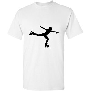 Gildan (White, 3XL) Roller Skate Skating Silhouette Vector Full Art Men T Shirt Tee Top Gildan (White, 3XL) Roller Skate Skating Silhouette Vector Full Art Men T Shirt Tee Top