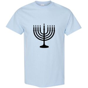 Gildan (Light Blue, 3XL) Traditional Jewish Judism Festival Celebration Hanukkah Men T Gildan (Light Blue, 3XL) Traditional Jewish Judism Festival Celebration Hanukkah Men T