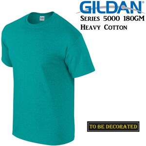 (2XL) Gildan T-SHIRT Antique Jade Green Basic tee S M L XL 2XL big Men's Heavy C (2XL) Gildan T-SHIRT Antique Jade Green Basic tee S M L XL 2XL big Men's Heavy C