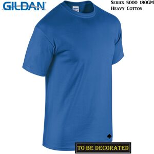 (3XL) Gildan T-SHIRT Royal Blue tee S - 5XL Small Big Men's Heavy Cotton (3XL) Gildan T-SHIRT Royal Blue tee S - 5XL Small Big Men's Heavy Cotton