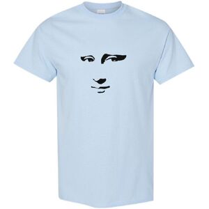 Gildan (Light Blue, 3XL) Mona Lisa Smile Face Painting Leonardo da Vinci Men T Shirt Te Gildan (Light Blue, 3XL) Mona Lisa Smile Face Painting Leonardo da Vinci Men T Shirt Te