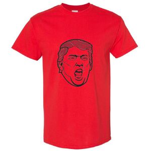 Gildan (Red, 3XL) Funny USA President Donald Trump Dictator Shout Face Men T Shirt Tee Gildan (Red, 3XL) Funny USA President Donald Trump Dictator Shout Face Men T Shirt Tee