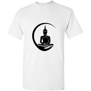 Gildan (White, 2XL) Gautama Zen Buddha Buddhism Buddhist Religion Art Men T Shirt Tee T Gildan (White, 2XL) Gautama Zen Buddha Buddhism Buddhist Religion Art Men T Shirt Tee T