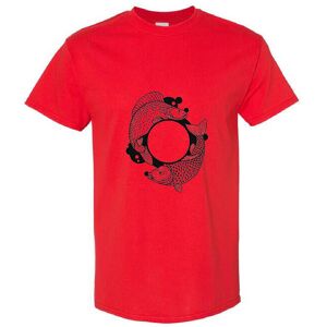 Gildan (Red, 2XL) Pisces Fish Zodiac Sign Horoscope Fortune Symbol Men T Shirt Tee Top Gildan (Red, 2XL) Pisces Fish Zodiac Sign Horoscope Fortune Symbol Men T Shirt Tee Top