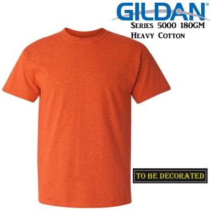 (XL) Gildan T-SHIRT Antique Orange tee S M L XL 2XL Men's Heavy Cotton (XL) Gildan T-SHIRT Antique Orange tee S M L XL 2XL Men's Heavy Cotton