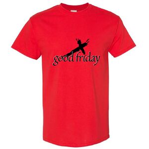 Gildan (Red, L) Easter Good Friday Cool Unique Jesus Christian God Cross Men T Shirt Te Gildan (Red, L) Easter Good Friday Cool Unique Jesus Christian God Cross Men T Shirt Te