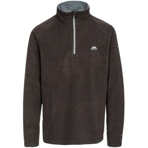 (M, Black) Trespass Mens Fleece Jumper 1/2 Zip Blackford (M, Black) Trespass Mens Fleece Jumper 1/2 Zip Blackford