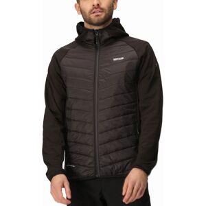 (XXL, Black) Regatta Mens Andreson VIII Hybrid Lightweight Softshell Jacket Coat (XXL, Black) Regatta Mens Andreson VIII Hybrid Lightweight Softshell Jacket Coat