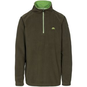 (M, Olive) Trespass Mens Fleece Jumper 1/2 Zip Blackford (M, Olive) Trespass Mens Fleece Jumper 1/2 Zip Blackford