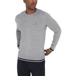 (Grey, S) BRAVE SOUL Mens Pullover Jumper Long Sleeve Crew Neck Sweater Plain Ca (Grey, S) BRAVE SOUL Mens Pullover Jumper Long Sleeve Crew Neck Sweater Plain Ca