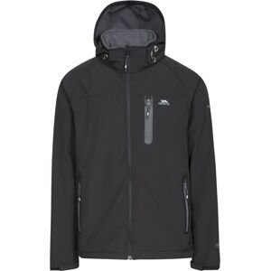 (S, Black) Trespass Mens Softshell Jacket Accelerato (S, Black) Trespass Mens Softshell Jacket Accelerato