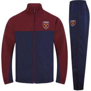 (Navy Blue, Large) West Ham United FC Official Football Gift Mens Jacket & Pants (Navy Blue, Large) West Ham United FC Official Football Gift Mens Jacket & Pants