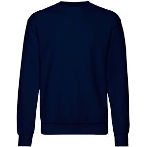 (L, Deep Navy) Fruit Of The Loom Mens Set-In Belcoro® Yarn Sweatshirt (L, Deep Navy) Fruit Of The Loom Mens Set-In Belcoro® Yarn Sweatshirt