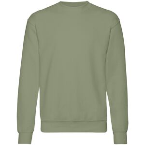 (XL, Classic Olive) Fruit Of The Loom Mens Set-In Belcoro Yarn Sweatshirt (XL, Classic Olive) Fruit Of The Loom Mens Set-In Belcoro Yarn Sweatshirt