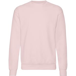 (L, Powder Rose) Fruit Of The Loom Mens Set-In Belcoro Yarn Sweatshirt (L, Powder Rose) Fruit Of The Loom Mens Set-In Belcoro Yarn Sweatshirt