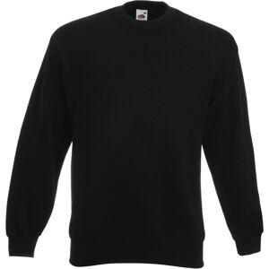 (M, Black) Fruit Of The Loom Unisex Premium 70/30 Set-In Sweatshirt (M, Black) Fruit Of The Loom Unisex Premium 70/30 Set-In Sweatshirt
