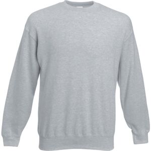 (2XL, Heather Grey) Fruit Of The Loom Unisex Premium 70/30 Set-In Sweatshirt (2XL, Heather Grey) Fruit Of The Loom Unisex Premium 70/30 Set-In Sweatshirt