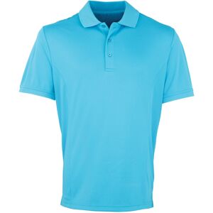 Premier Mens Coolchecker Pique Short-Sleeved Polo Shirt Premier Mens Coolchecker Pique Short-Sleeved Polo Shirt