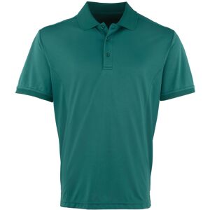 Premier Mens Coolchecker Pique Short-Sleeved Polo Shirt Premier Mens Coolchecker Pique Short-Sleeved Polo Shirt